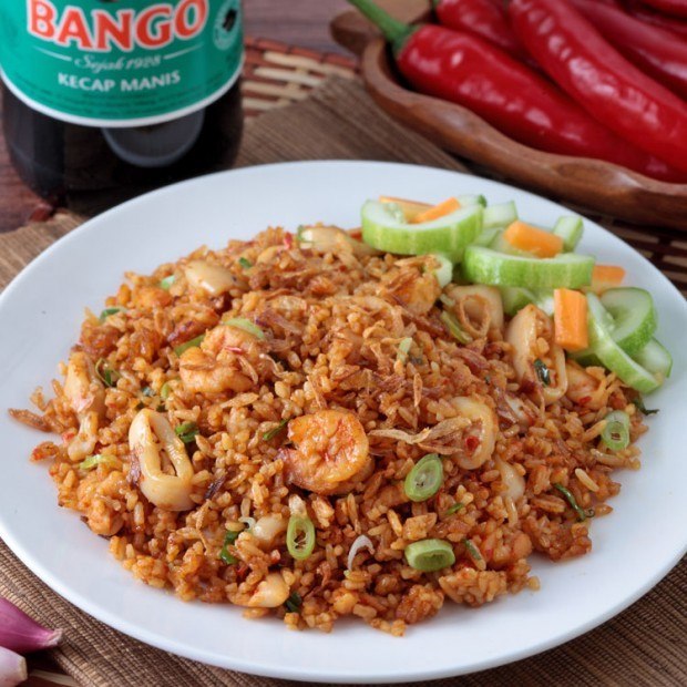 Resep Nasi Goreng Seafood Gaya Rumahan - Masak Apa Hari Ini?