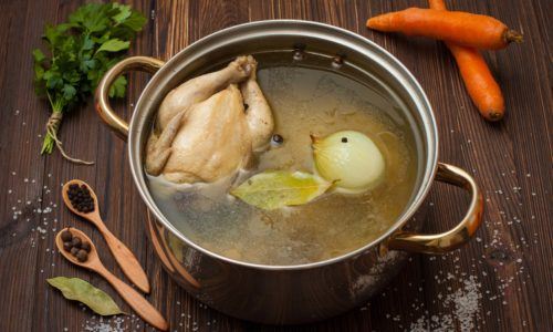 cara membuat kaldu ayam