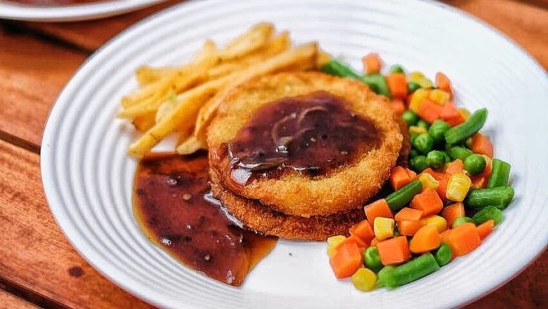 Resep Steak Tempe Saus Lada Hitam - Masak Apa Hari Ini?