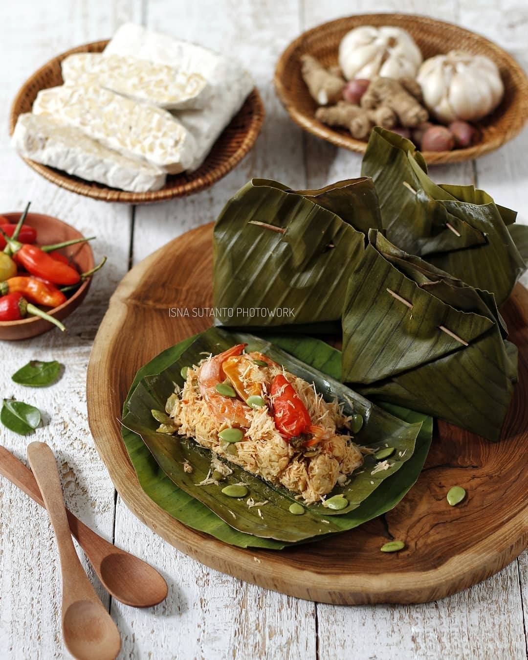 Resep Botok Tempe Udang - Masak Apa Hari Ini?