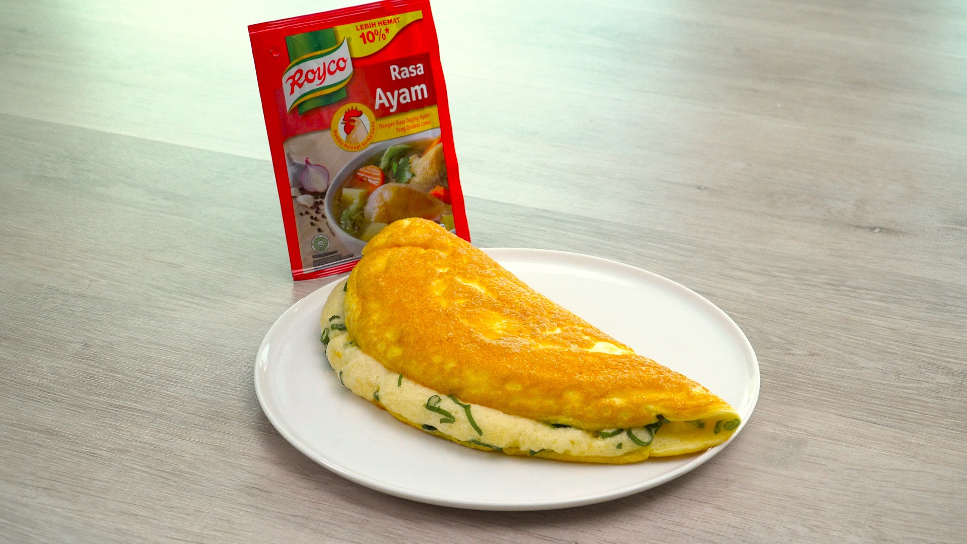 Cara buat omelet