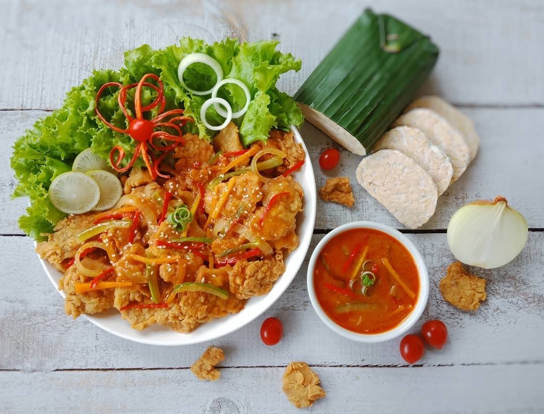 Resep Tempe Crispy Saus Asam Manis - Masak Apa Hari Ini?