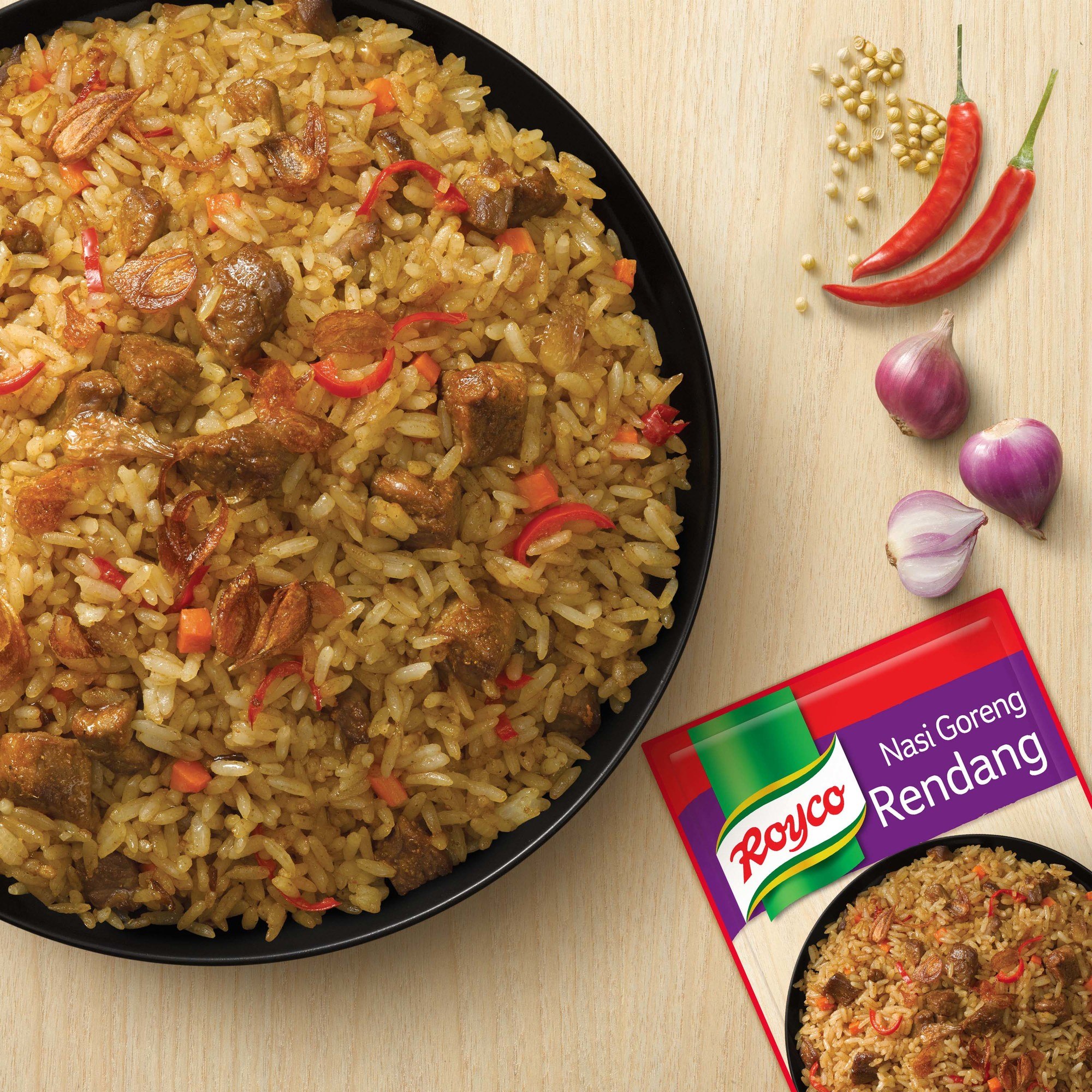  Resep  Nasi  Goreng  Rendang  Masak Apa Hari Ini 