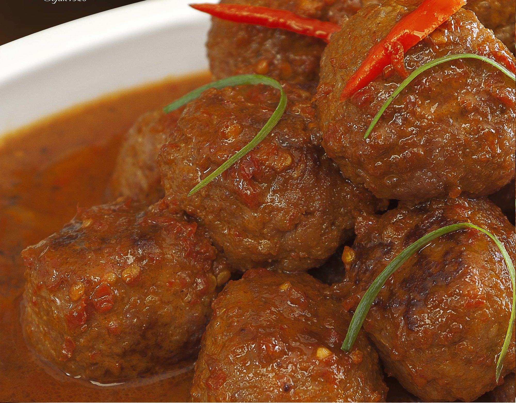 Resep Rendang Bola Bola Kambing Padang Masak Apa Hari Ini