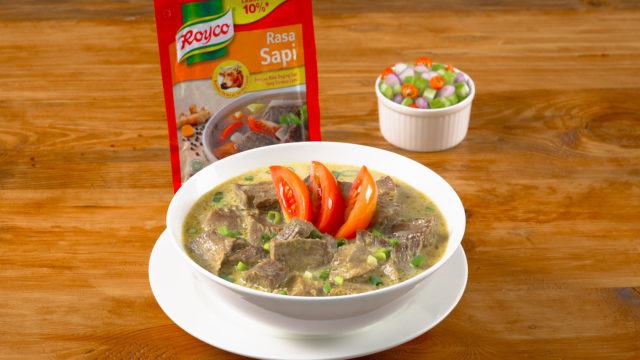 Soto betawi bisa dimasak dengan panci presto.