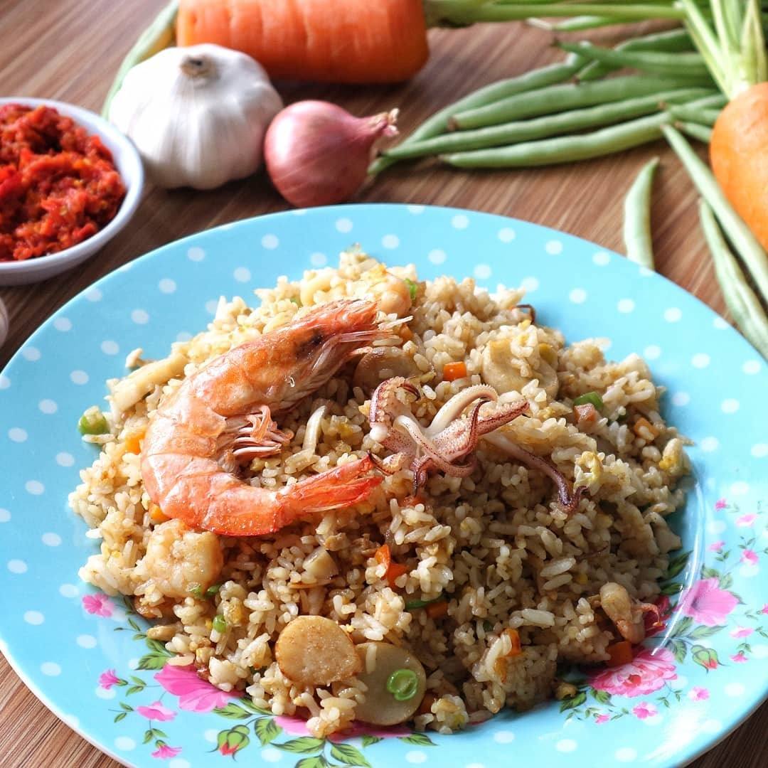 Resep Nasi Goreng Seafood Istimewa - Masak Apa Hari Ini?