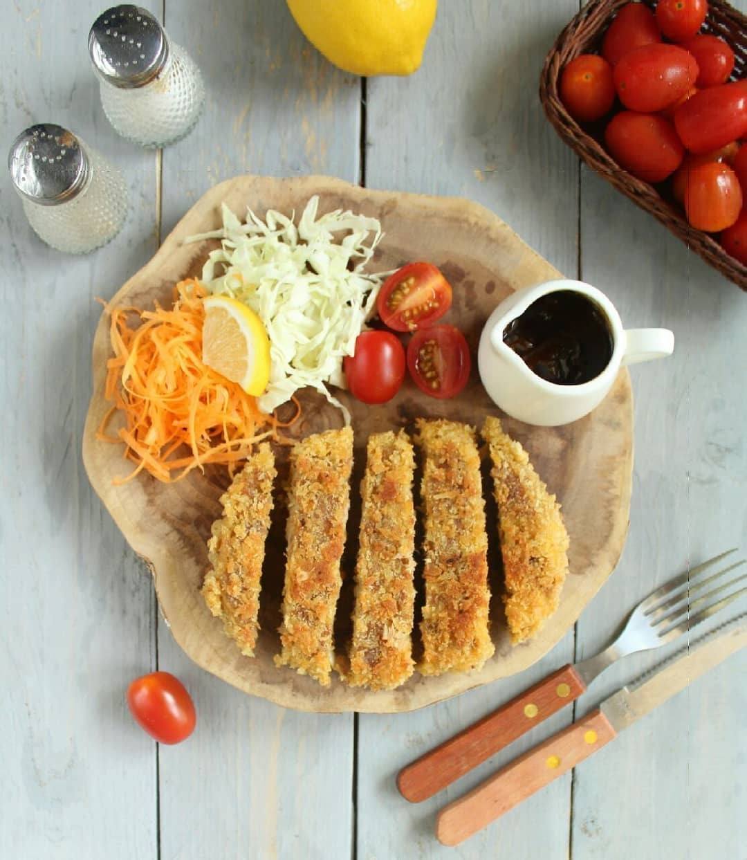 Resep Tuna Katsu Saus Lada Hitam - Masak Apa Hari Ini?