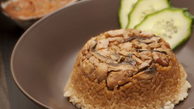 Resep Nasi Tim Ayam Rumahan - Masak Apa Hari Ini?