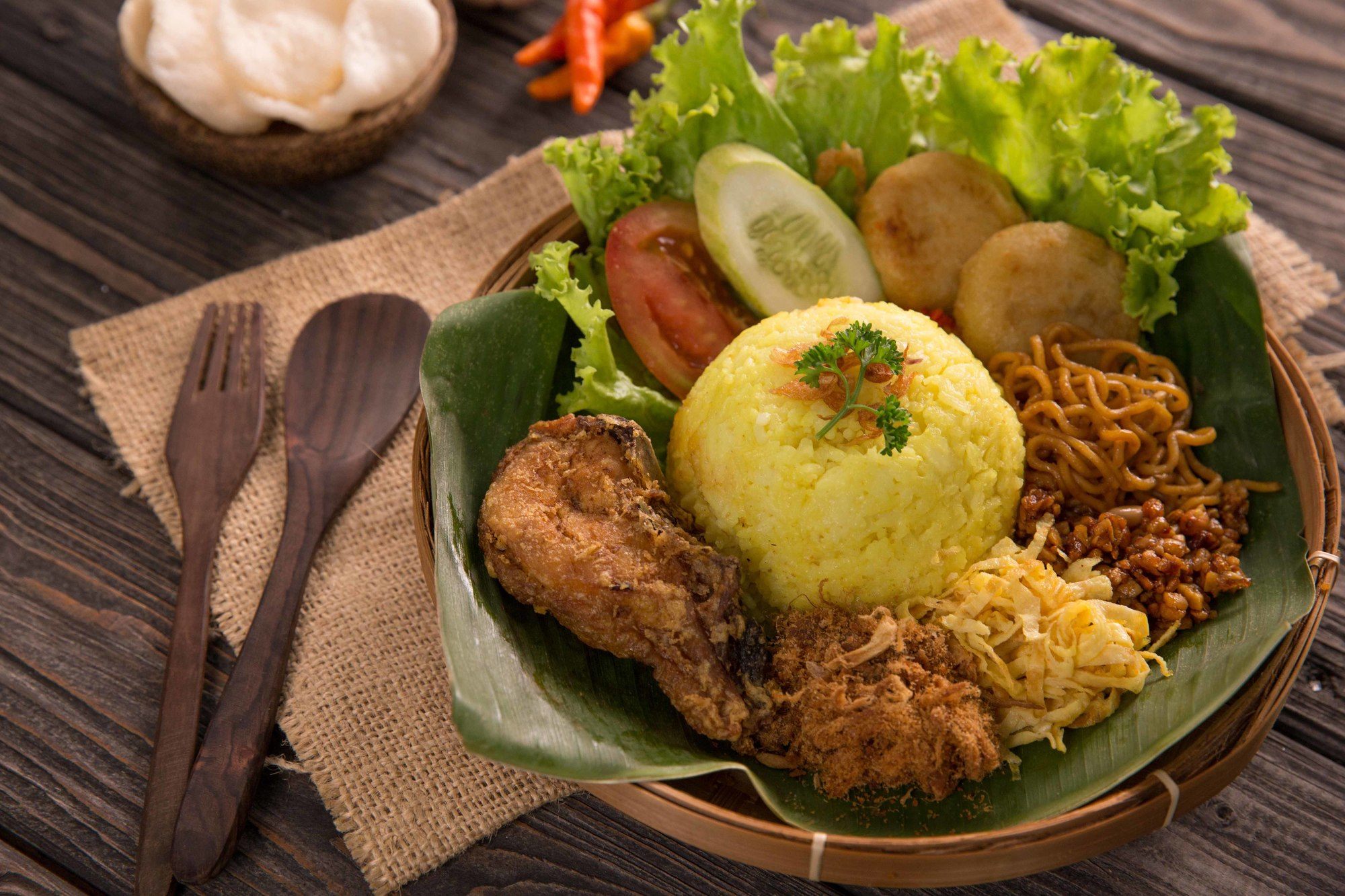 Resep Nasi Kuning dan Ayam Goreng - Masak Apa Hari Ini?