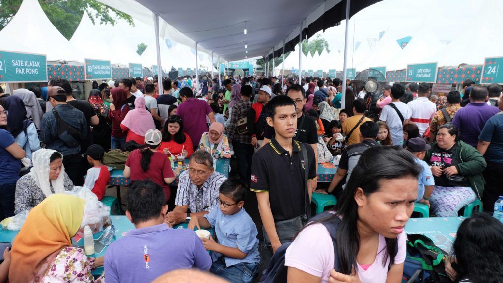 Kuliner legendaris Jakarta di festival kuliner terbesar di Indonesia.