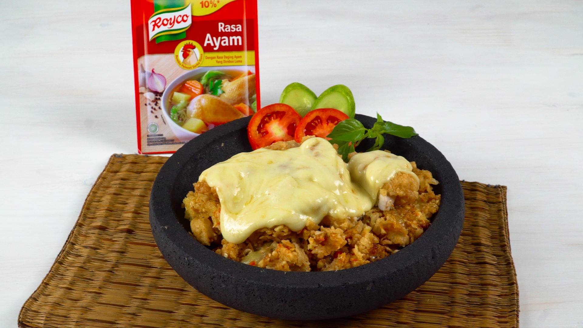 Resep Ayam Geprek Mozzarella - Masak Apa Hari Ini?