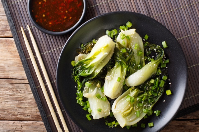 Resep Tumis Bok Choy Saus Kepiting - Masak Apa Hari Ini?