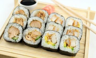 Resep Sushi Roll Isi Ayam Mayones, Camilan Favorit Baru