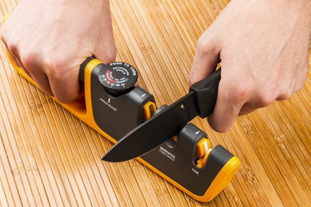 alat asah otomatis atau knife sharpener