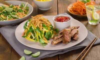 Resep Salad Mangga Ala Thai dengan Bengkuang dan Steak