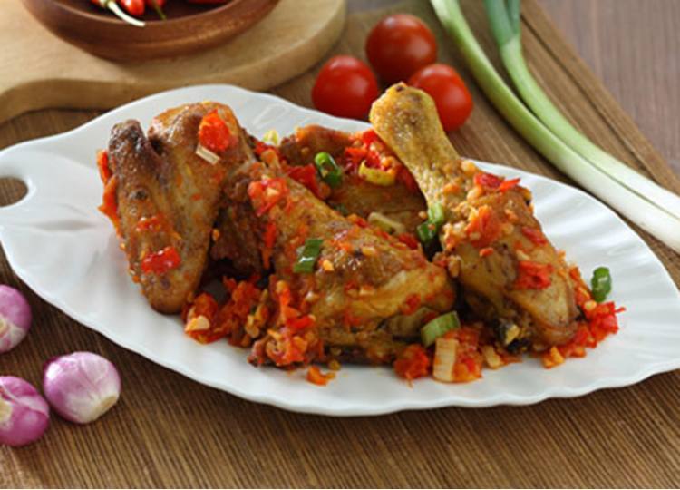 Resep Ayam Goreng Masak Tomat Pedas - Masak Apa Hari Ini?