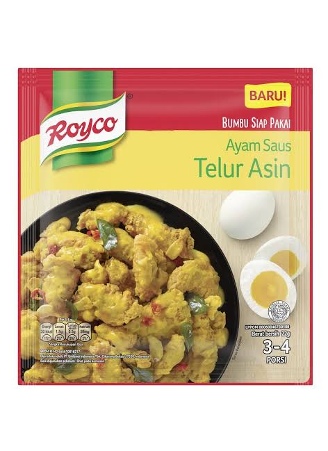 Royco Bumbu Siap Pakai Ayam Saus Telur Asin - Masak Apa Hari Ini?