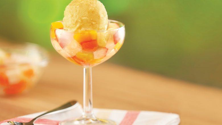 Es Krim Fresh Mango Frutilicious dari Wall’s Solero Trio