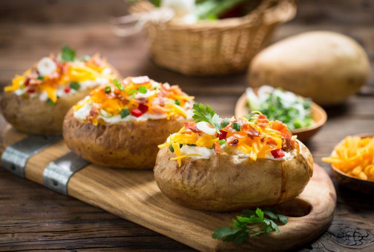 5. Baked potato, satu pilihan yang sehat