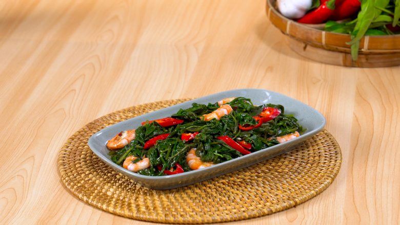 Video - Resep Tumis Kangkung Udang, Sayur Praktis Untuk Sehari-hari