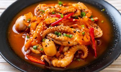 Resep Cumi Saus Padang, Favoritnya Warung Seafood Kaki Lima