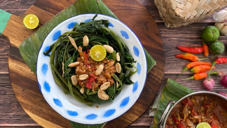 Resep Plecing Kangkung Sederhana Khas Lombok yang Enak dan Menyegarkan