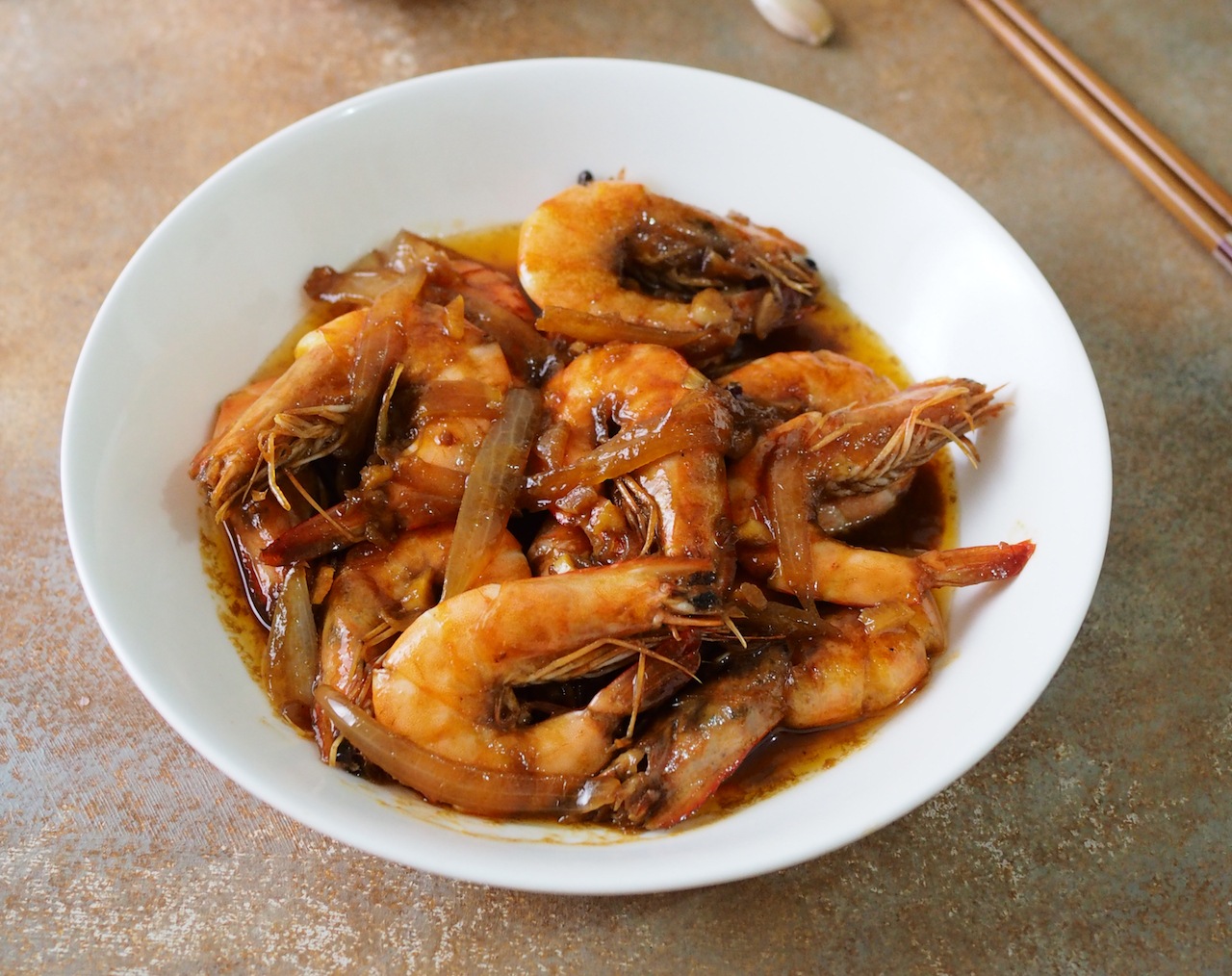 resep-udang-goreng-mentega