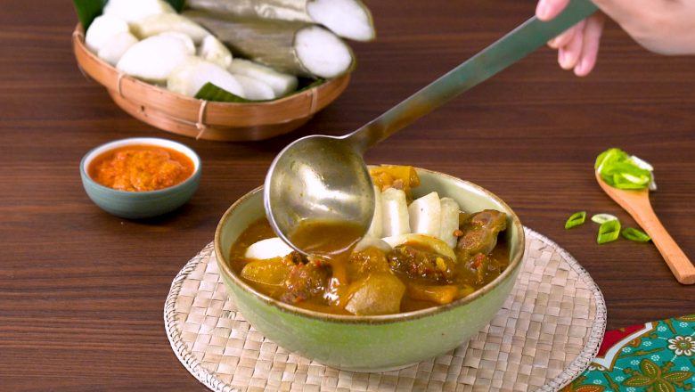 Video - Resep Lontong Kikil Khas Surabaya, Empuk dan Tidak Bau