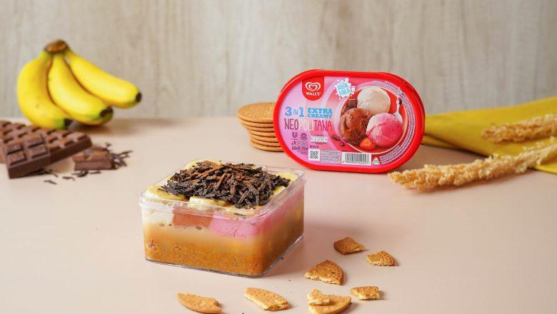 Resep Banoffee Ice Cream dalam Dessert Box, Kreasi Ngabuburit Bareng Si Kecil