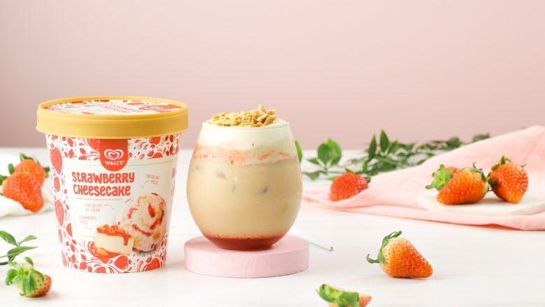 Resep Strawberry Cheesecake Milk Tea, Minuman Spesial a la Restoran