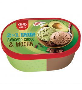 Wall's Avocado Choco & Mocha Ice Cream