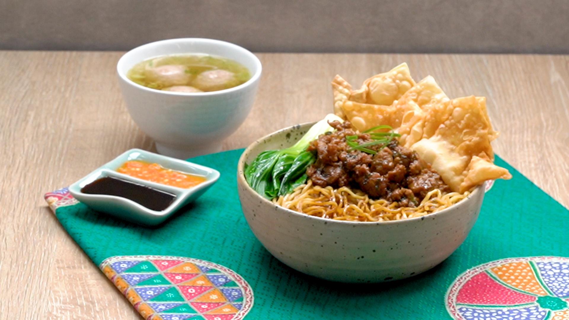 Resep Mie Yamin Pangsit Udang MAHI