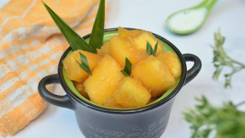 Resep Singkong Thailand Saus Santan Manis yang Lembut a la Chef
