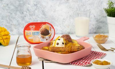 Resep French Toast with Ice Cream & Mango Sauce, Kreasi Dessert a la Café yang Mudah Dibuat