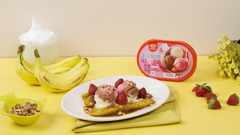 Resep Banana Caramel, Dessert Lezat dengan Topping Es Krim