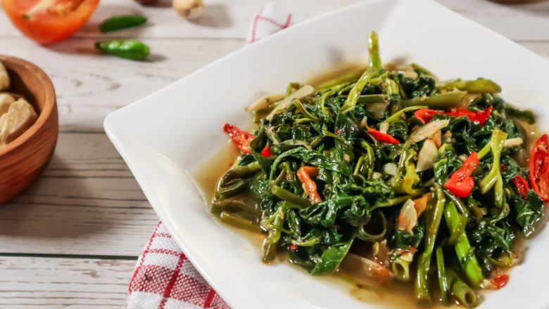 Resep Kangkung Belacan Seafood, Menu Pendamping Pesta Seafood Paling Ajib