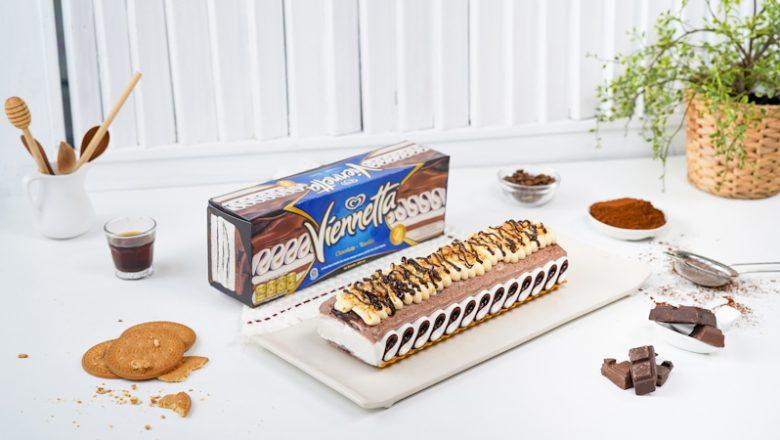Resep Viennetta Tiramisu Cake, Rasa Manis yang Creamy, Lumer, dan Crunchy Jadi Satu