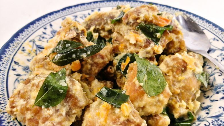 Resep Salted Egg Chicken, Menu Sahur Gaya Kekinian