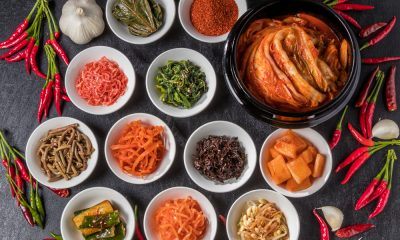 Kimchi dan berbagai ban chan