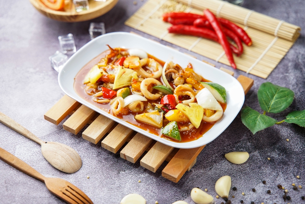 Resep Cumi Asam Manis a la Restoran Seafood - MAHI
