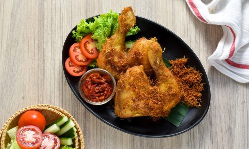 Resep Ayam Goreng Lalapan